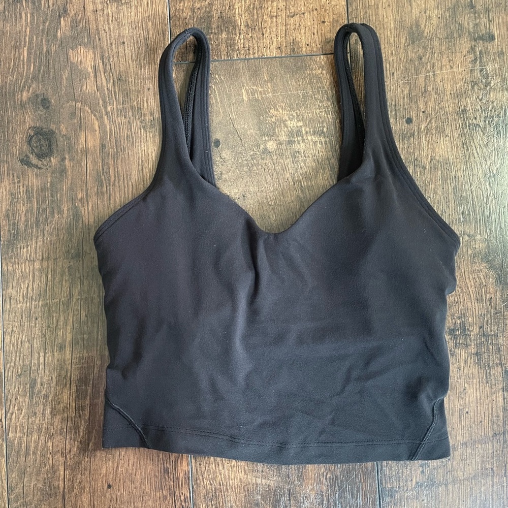 Black Lululemon Align Tank size 2